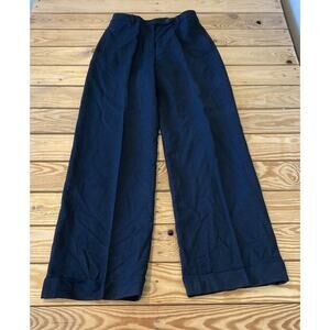 Ann Taylor Wool Wide Leg Dress Pants Size 2 Women’s Black